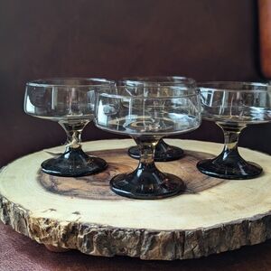 SOLD MCM "Libbey" cocktail glasses (x4)